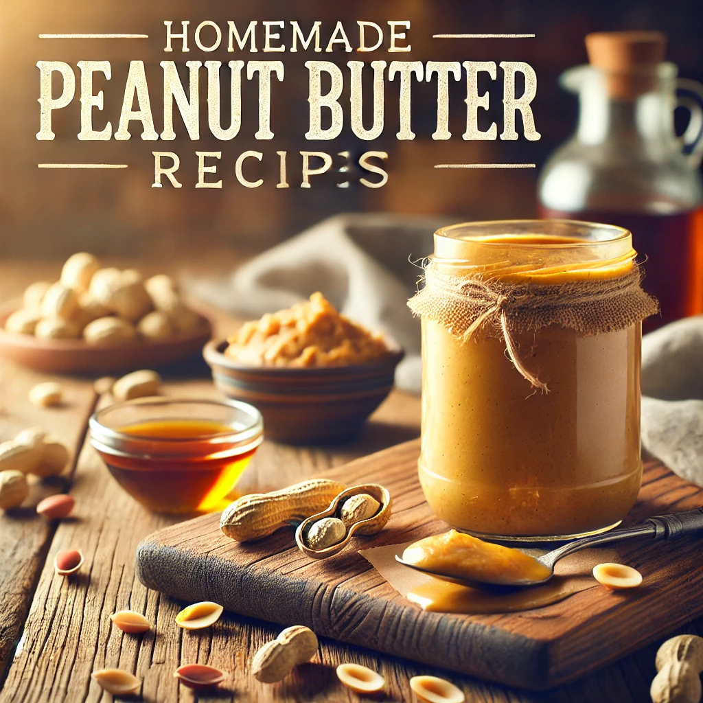 Home made peanut butter recepie