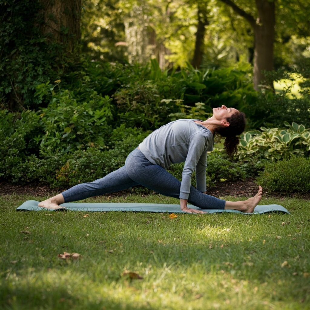 women doing yoga